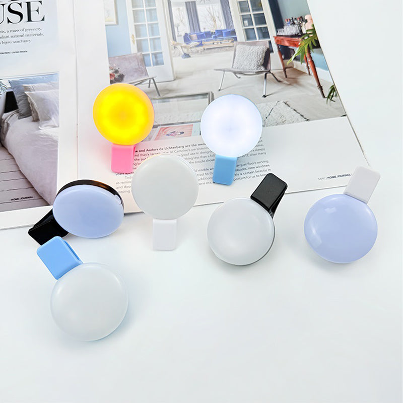Clip-On Selfie Ring Light – USB Rechargeable | 3 Brightness Levels