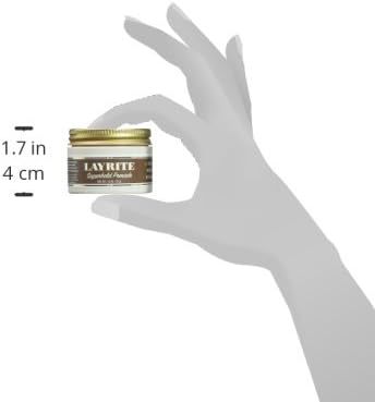 Layrite Superhold Pomade 42g | High Hold | Water Soluble | Medium Shine