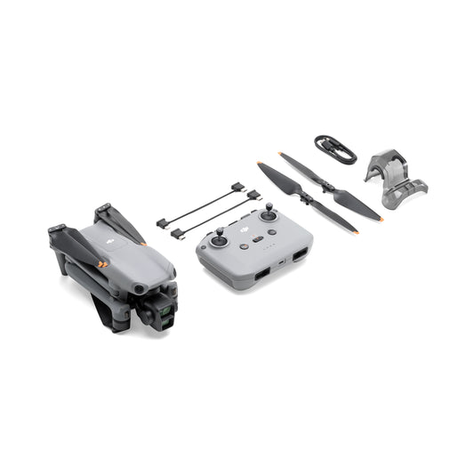 DJI Air 3 Drone with RC-N2 – Dual-Camera 4K HDR, 46-Min Flight, UK Stock
