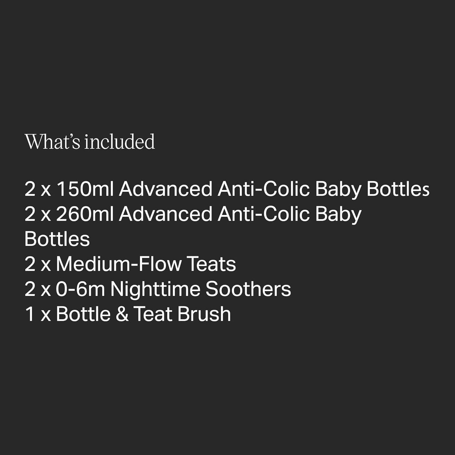 Tommee Tippee Advanced Anti-Colic Newborn Starter Set (9pcs)