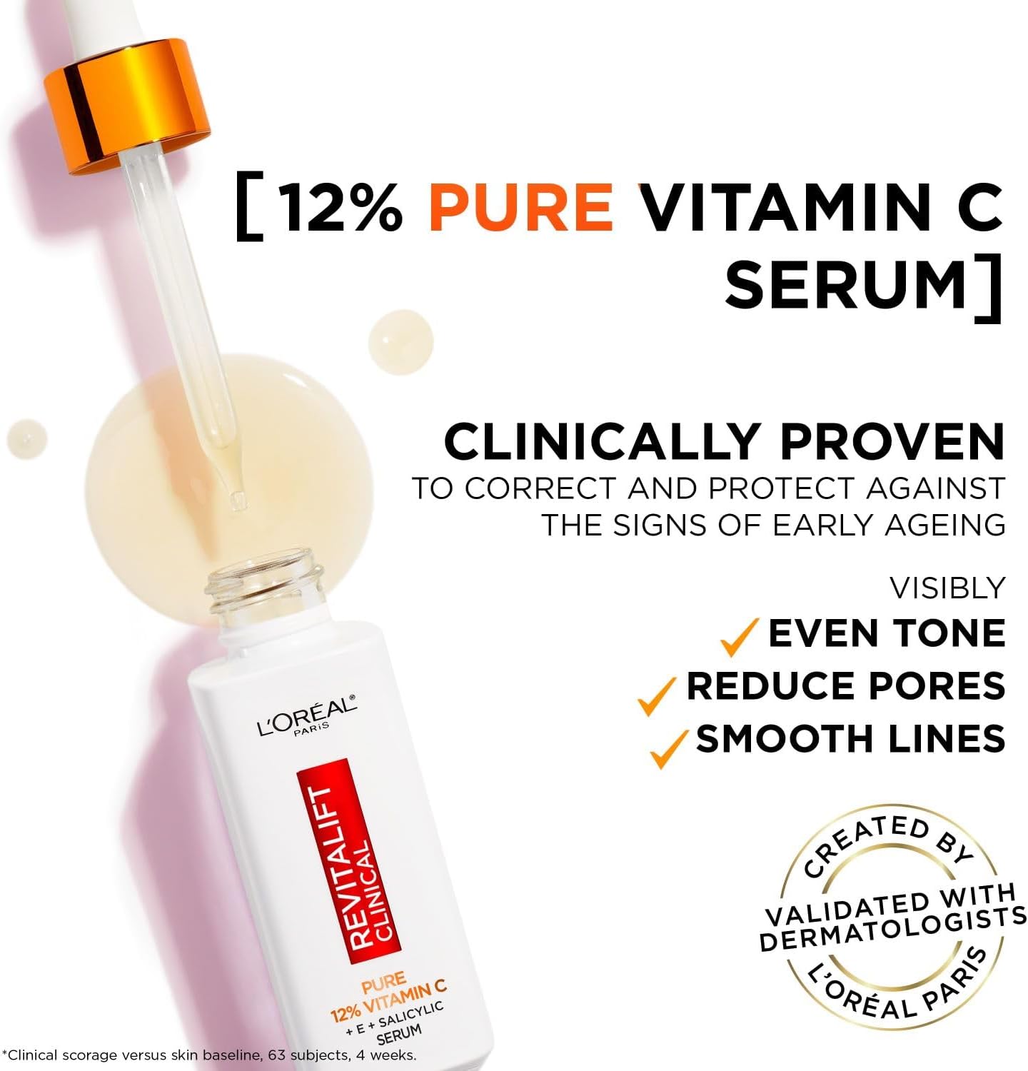 L’Oréal Paris Dermatologist Favourites – Day & Night Routine (3 Products)