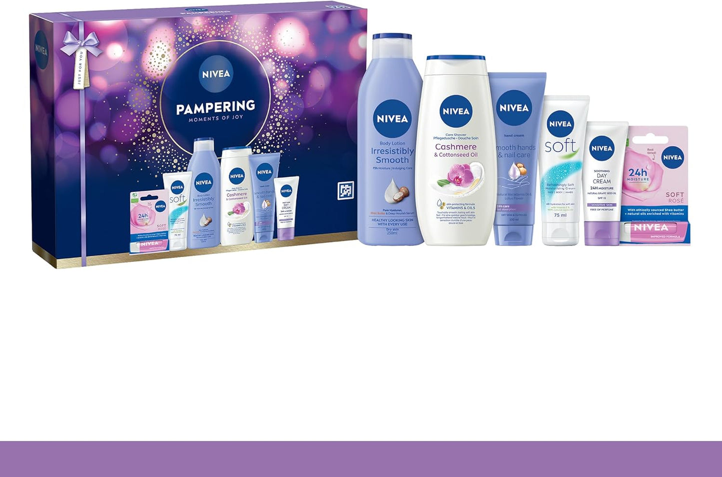 NIVEA Pampering Moments of Joy Gift Set (6 Piece)
