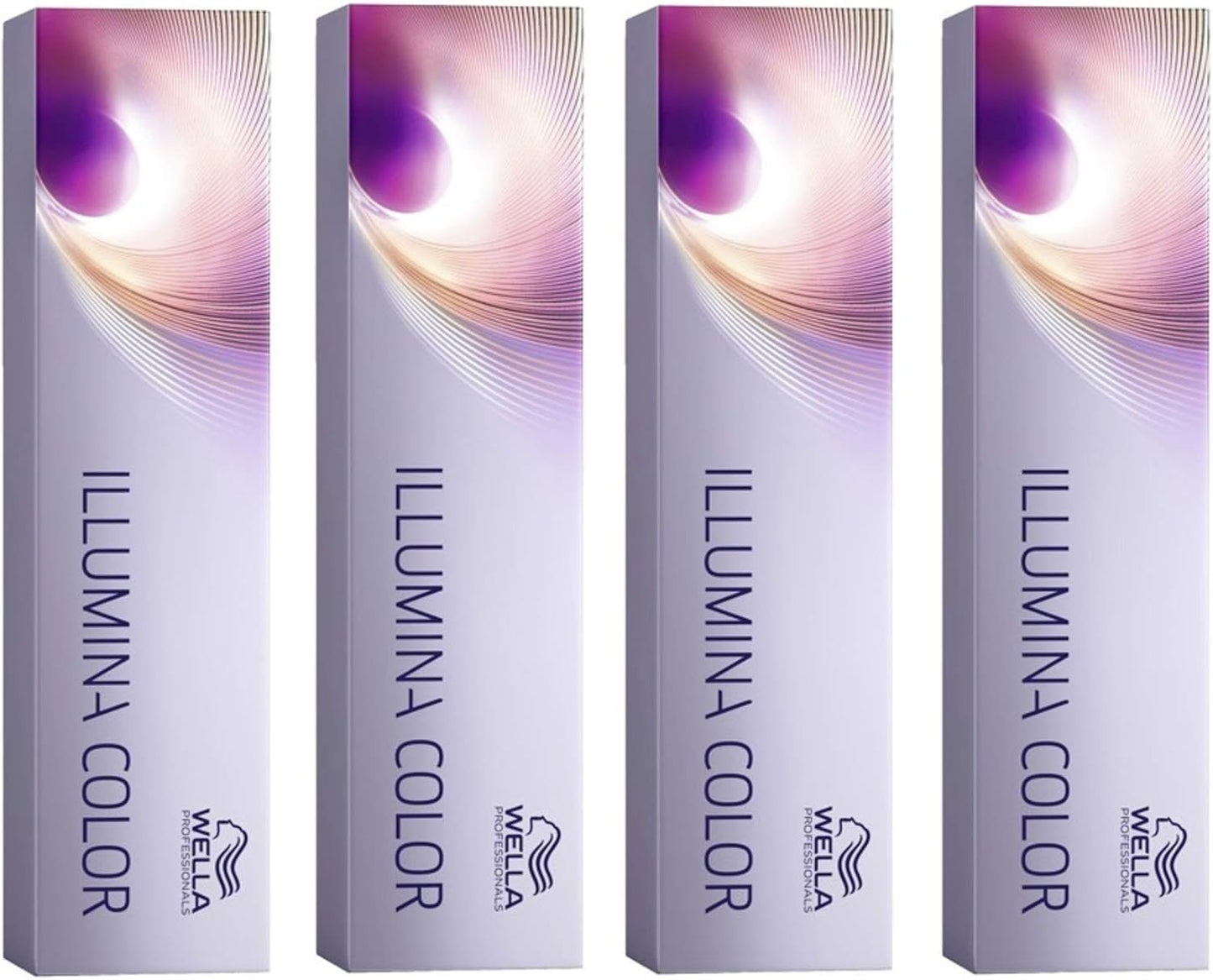 Wella Illumina Color 10/69 Permanent Hair Colour 60ml (4 Pack)