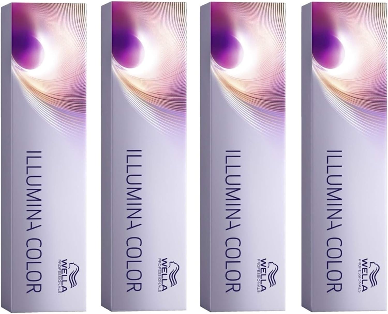 Wella Illumina Color 10/69 Permanent Hair Colour 60ml (4 Pack)