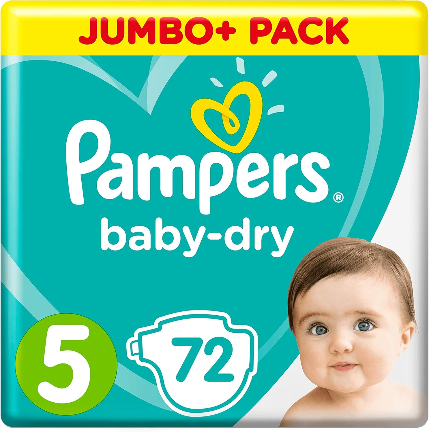 Pampers Baby-Dry Size 5 Nappies – Jumbo & Monthly Packs (11–16kg)