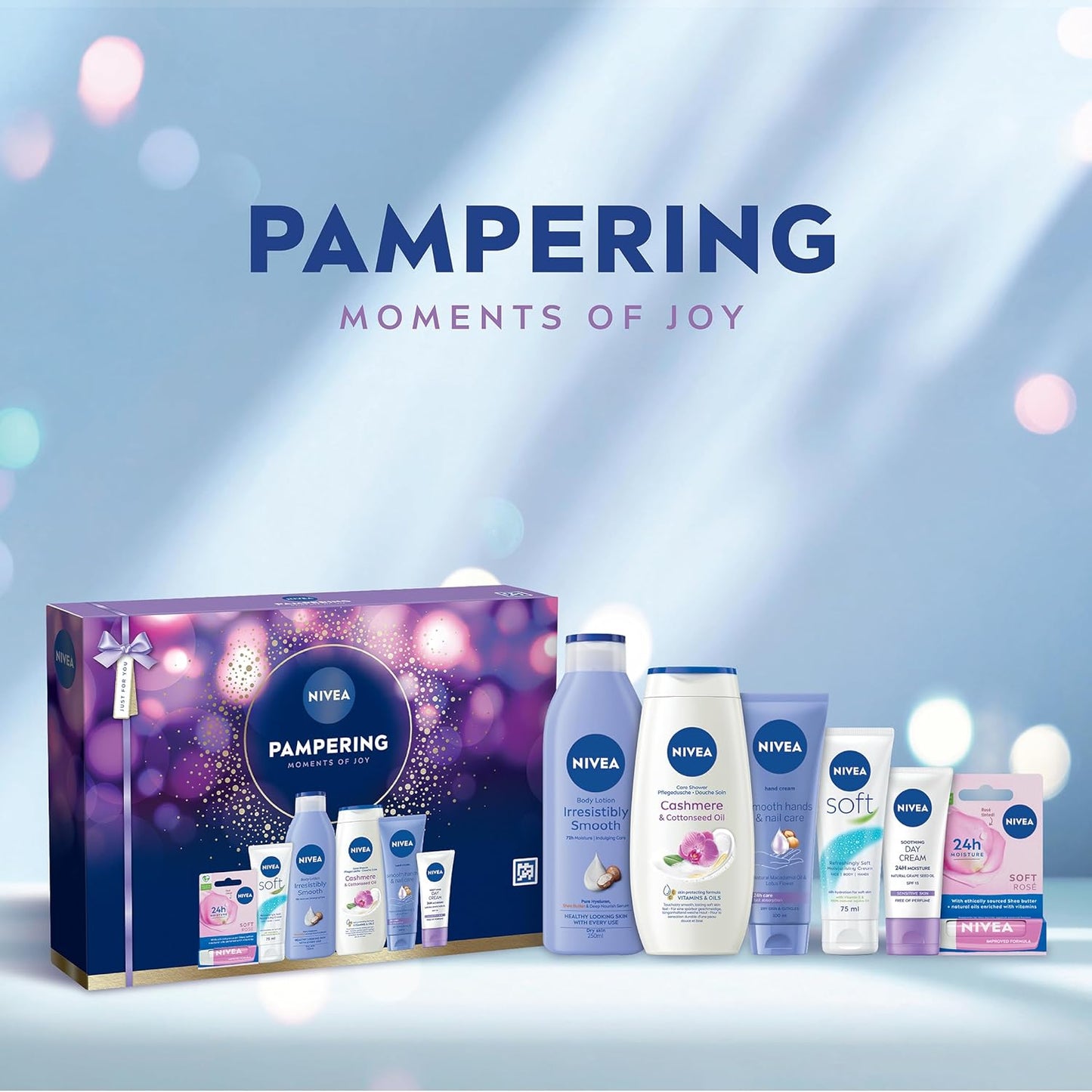 NIVEA Pampering Moments of Joy Gift Set (6 Piece)