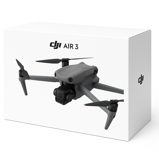 DJI Air 3 Drone with RC-N2 – Dual-Camera 4K HDR, 46-Min Flight, UK Stock