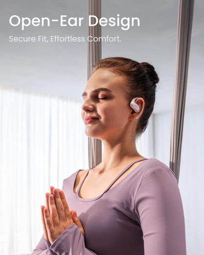 Shokz OpenFit Air Open-Ear Wireless Earbuds – White
