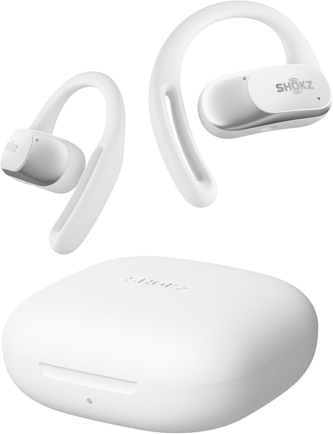 Shokz OpenFit Air Open-Ear Wireless Earbuds – White