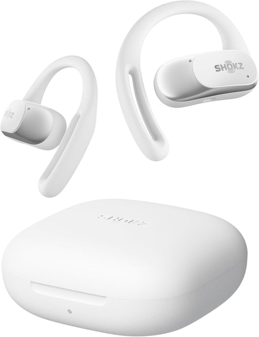 Shokz OpenFit Air Open-Ear Wireless Earbuds – White