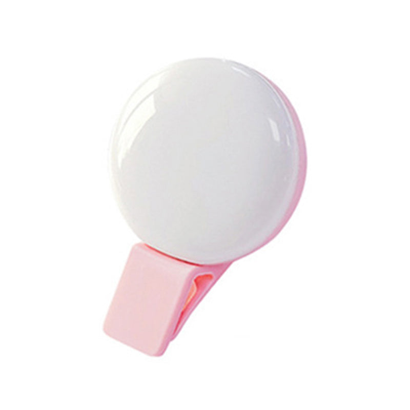 Clip-On Selfie Ring Light – USB Rechargeable | 3 Brightness Levels
