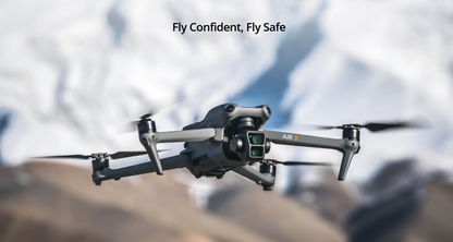 DJI Air 3 Drone with RC-N2 – Dual-Camera 4K HDR, 46-Min Flight, UK Stock