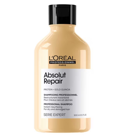 L’Oréal Professionnel Absolut Repair Shampoo 300ml x 2  TWIN PACK | Professional Hair Care