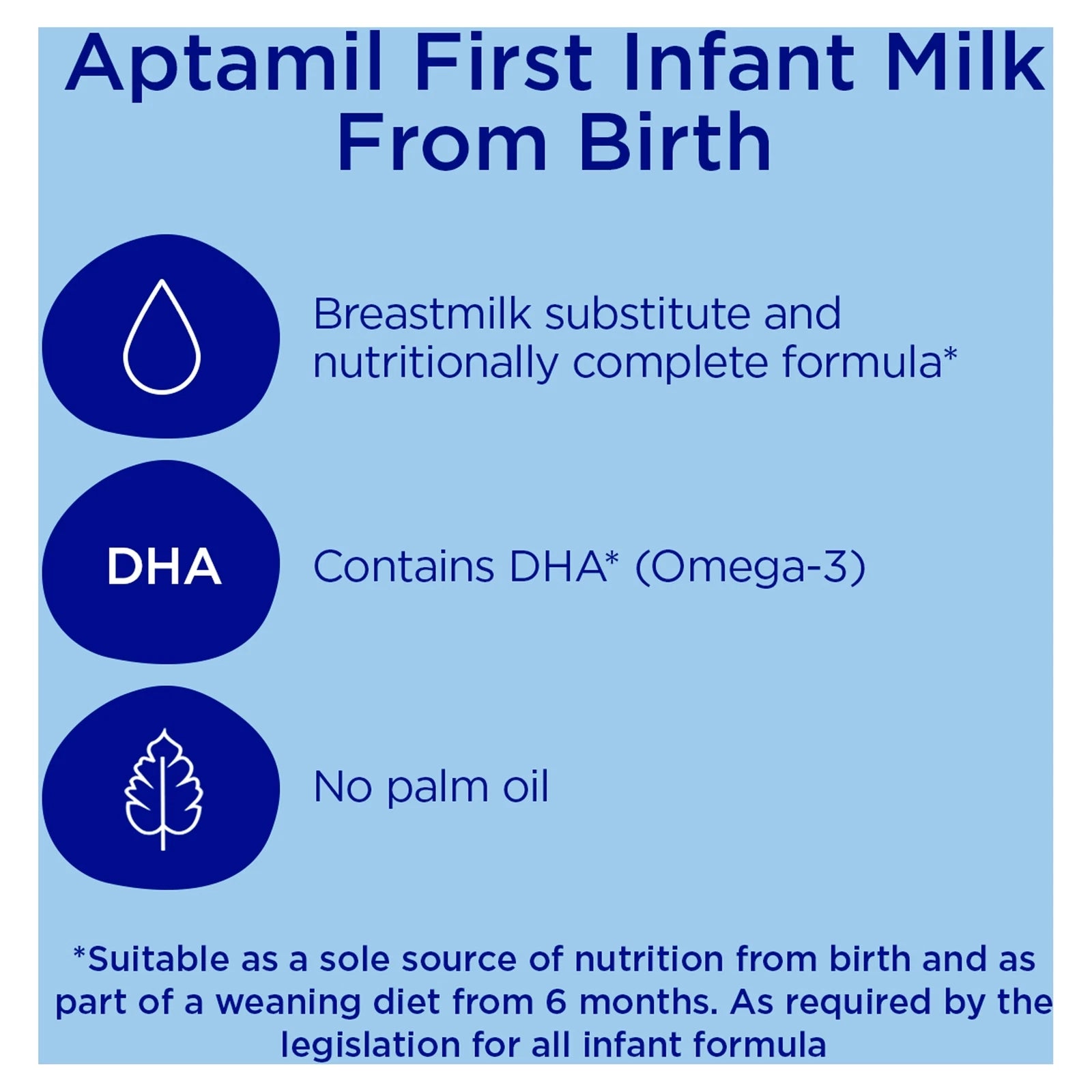 Aptamil 1 From Birth Infant Milk Tabs (480 Tabs)